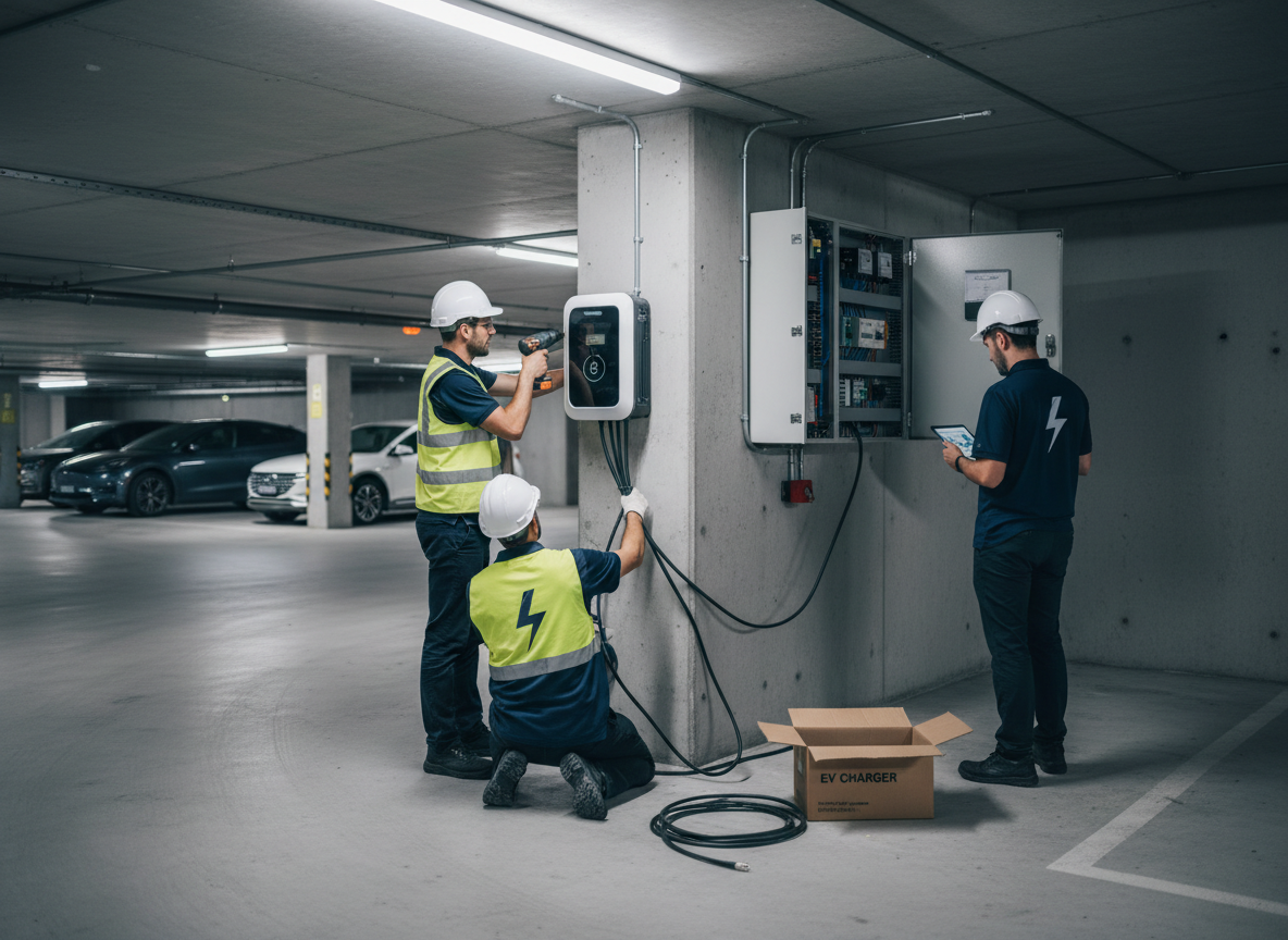 Apartment and Strata EV Charging in Sydney