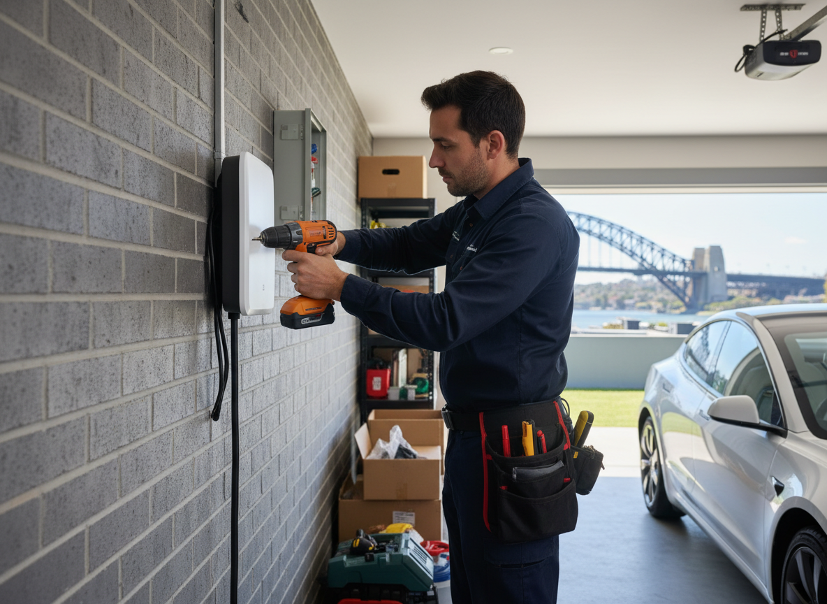 Tesla Wall Connector Installation in Sydney